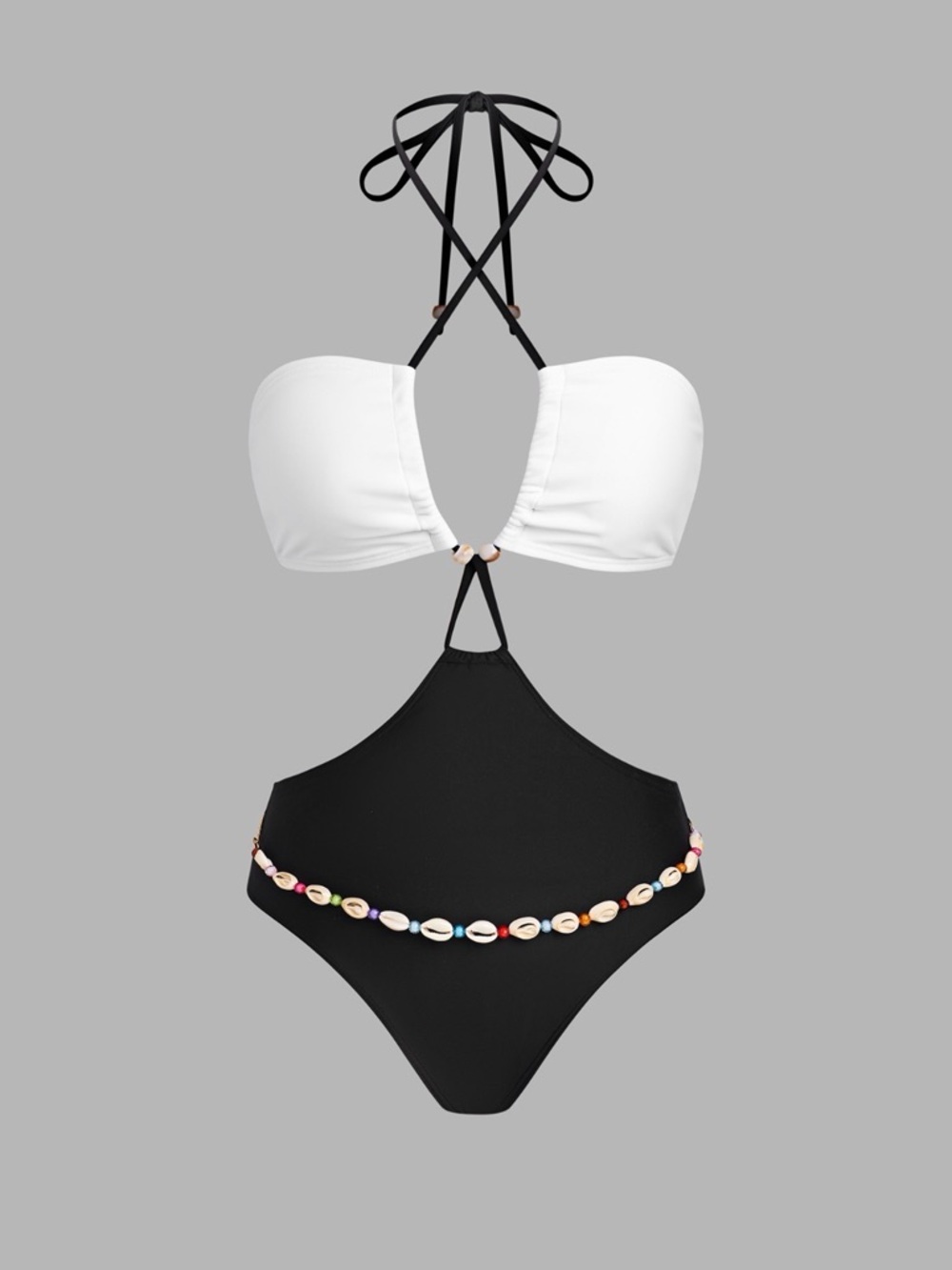 Cupshe Ocean Lover Two-Toned Monokini
Swimsuit